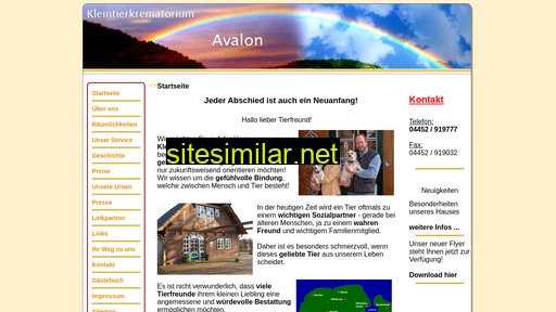 Avalon-zetel similar sites
