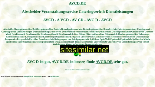 avcd.de alternative sites