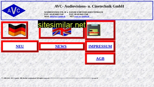avc-gmbh.de alternative sites