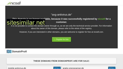avg-antivirus.de alternative sites