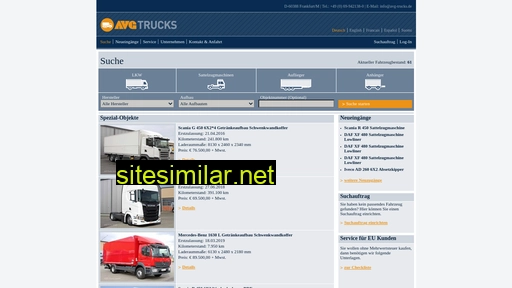 avg-trucks.de alternative sites