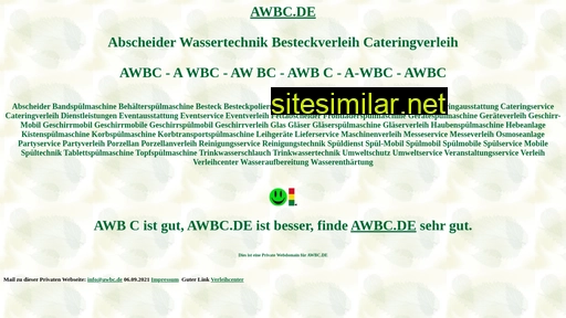 awbc.de alternative sites