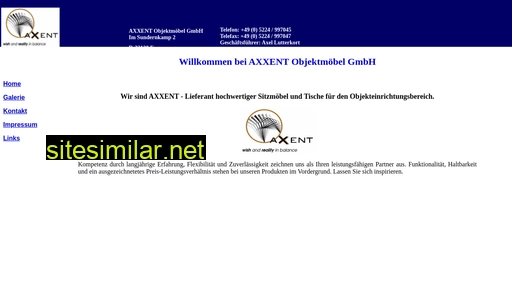 Axxent-moebel similar sites