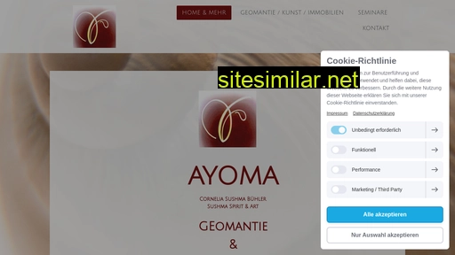 Ayoma-geomantie similar sites
