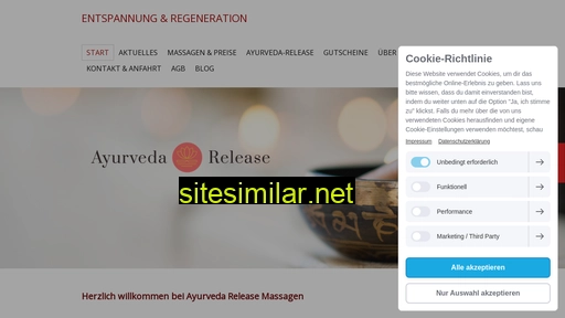 ayurveda-release-massagen.de alternative sites