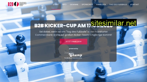 b2b-kicker-cup.de alternative sites
