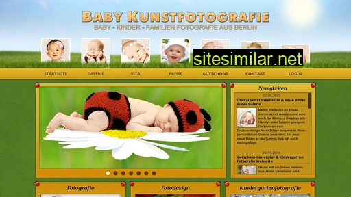Baby-kunstfotografie similar sites