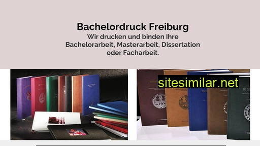bachelordruck-freiburg.de alternative sites
