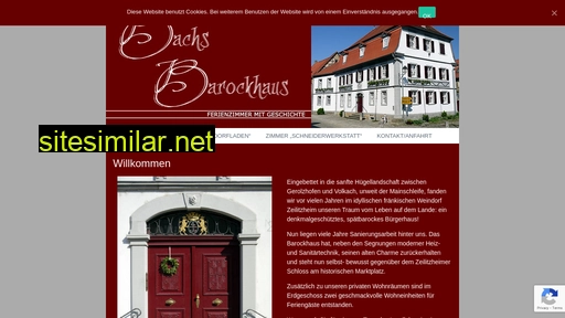 Bachs-barockhaus similar sites