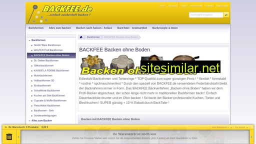 backfee.de alternative sites