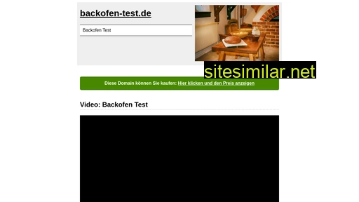 backofen-test.de alternative sites
