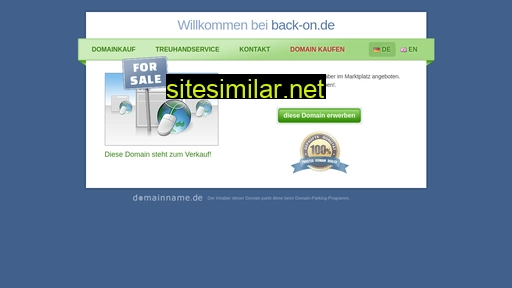 back-on.de alternative sites