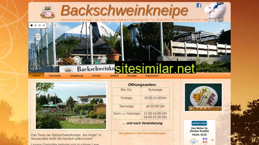 Backschweinkneipe similar sites