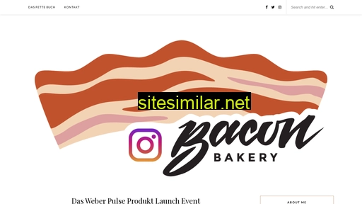 Baconbakery similar sites