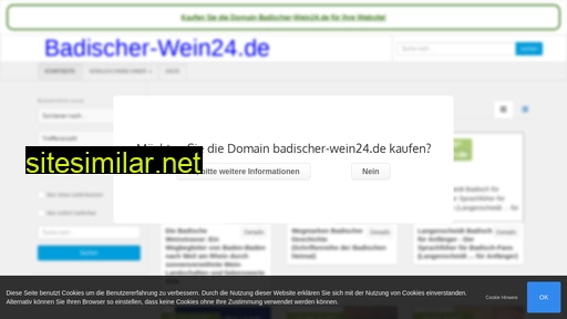 Badischer-wein24 similar sites