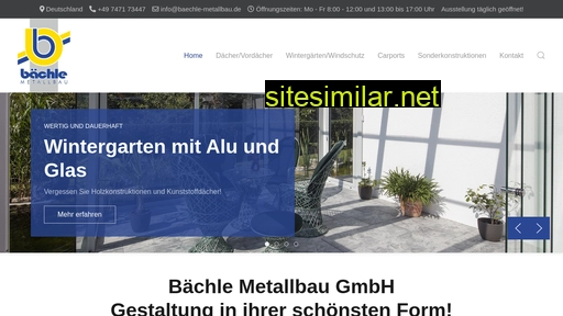 baechle-metallbau.de alternative sites