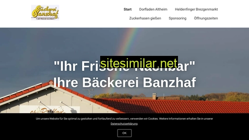 baeckerei-banzhaf.de alternative sites