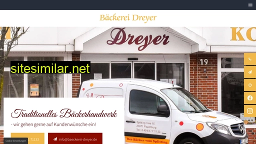baeckerei-dreyer.de alternative sites