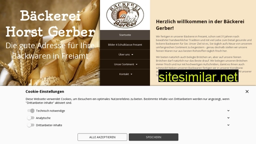 baeckerei-gerber.de alternative sites