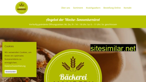 baeckerei-mandery.de alternative sites