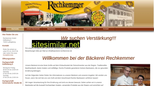 Baeckerei-rechkemmer similar sites