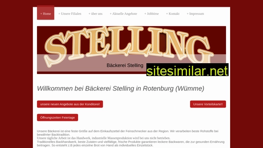 baeckerei-stelling.de alternative sites