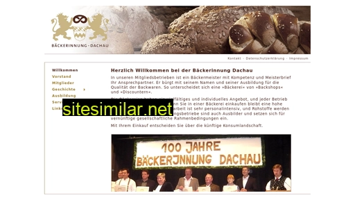 baeckerinnung-dachau.de alternative sites