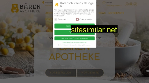 baeren-apotheke-deutsch-evern.de alternative sites