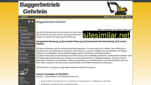 baggerbetrieb-gehrlein.de alternative sites