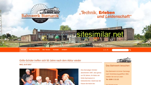 bahnfreunde-bismarck.de alternative sites
