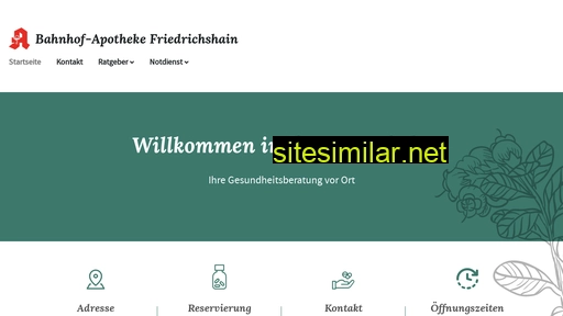 bahnhof-apotheke-berlin-app.de alternative sites