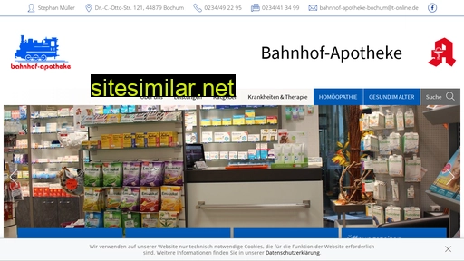 bahnhof-apotheke-bochum.de alternative sites