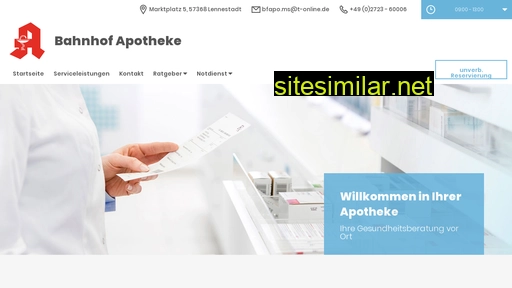 bahnhof-apotheke-lennestadt-app.de alternative sites