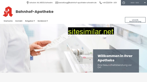 bahnhof-apotheke-schwelm-app.de alternative sites