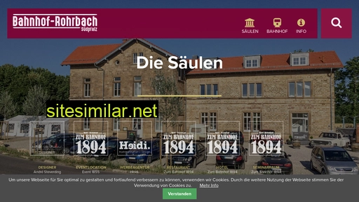 bahnhof-rohrbach.de alternative sites