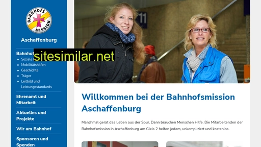 bahnhofsmission-aschaffenburg.de alternative sites