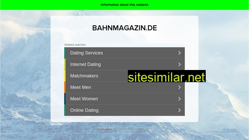 Bahnmagazin similar sites