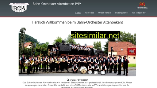 bahnorchester.de alternative sites