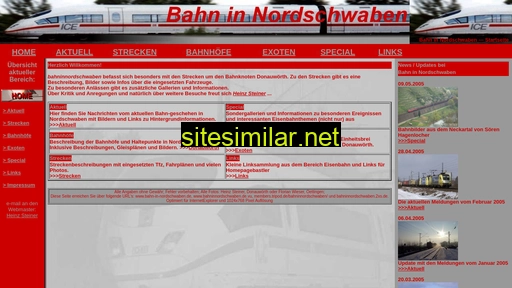 bahn-in-nordschwaben.de alternative sites