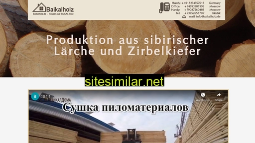 baikalholz.de alternative sites