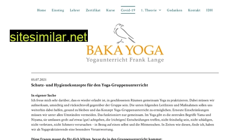 bakayoga.de alternative sites