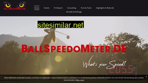 ballspeedometer.de alternative sites