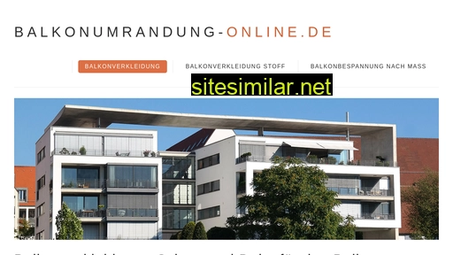 balkonumrandung-online.de alternative sites