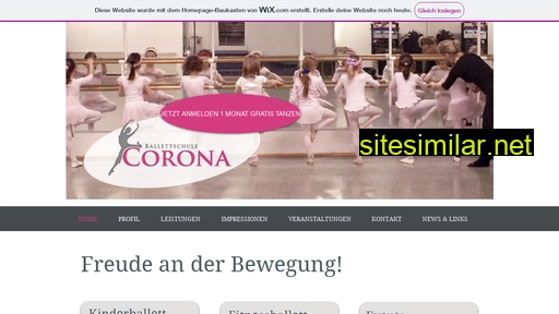 ballettschule-corona.de alternative sites