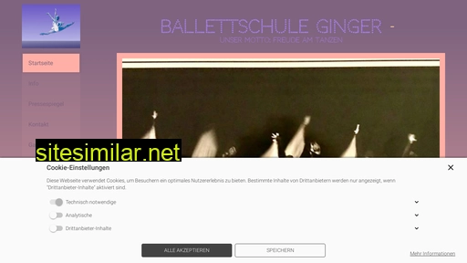ballettschule-ginger.de alternative sites