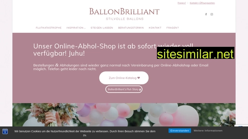 ballonbrilliant.de alternative sites