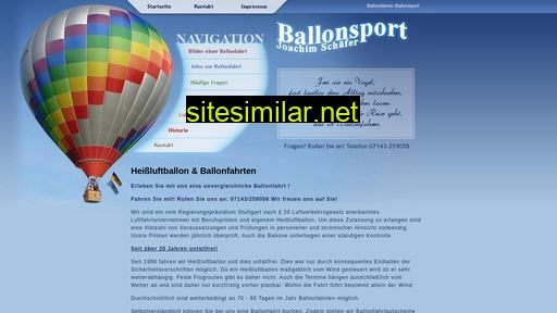 ballonfreundeloechgau.de alternative sites