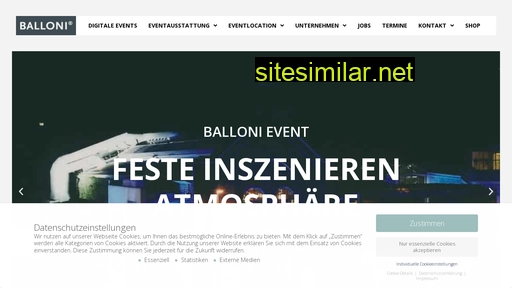 Balloni-event similar sites