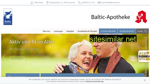 baltic-apotheke-sassnitz.de alternative sites