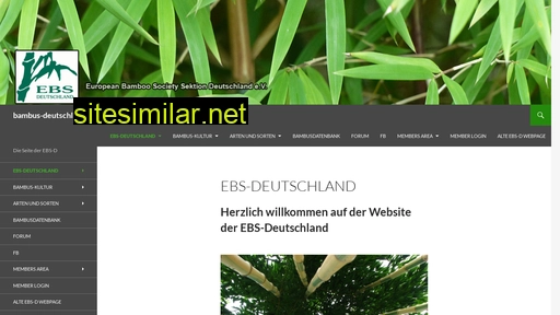 Bambus-deutschland similar sites